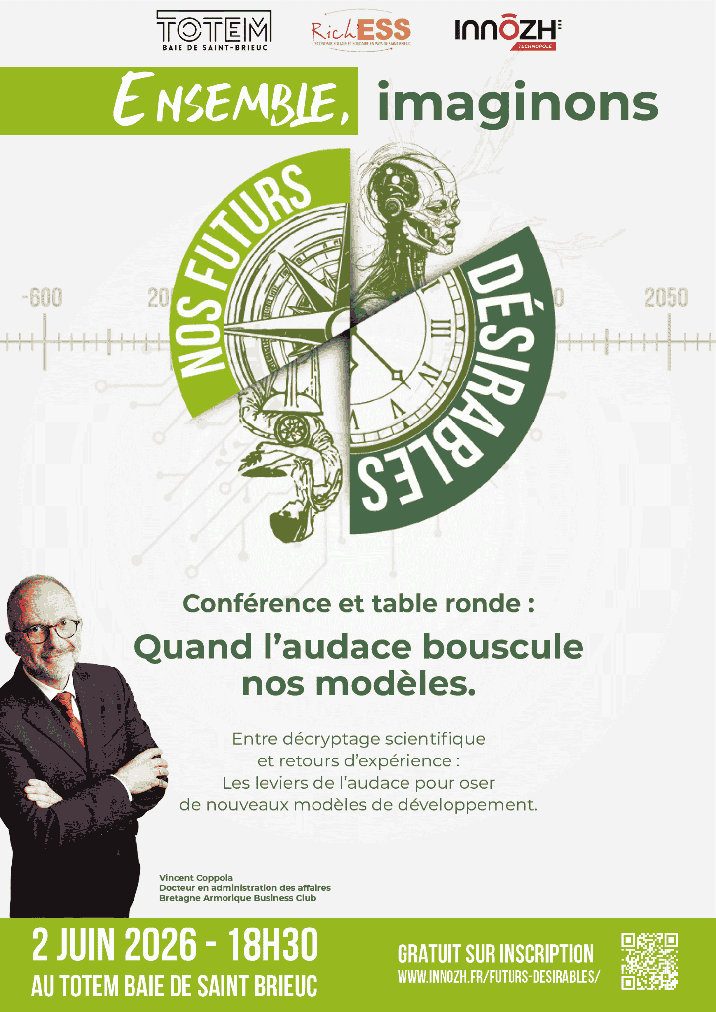 Conférence et table ronde : Quand l’audace bouscule nos modèles.