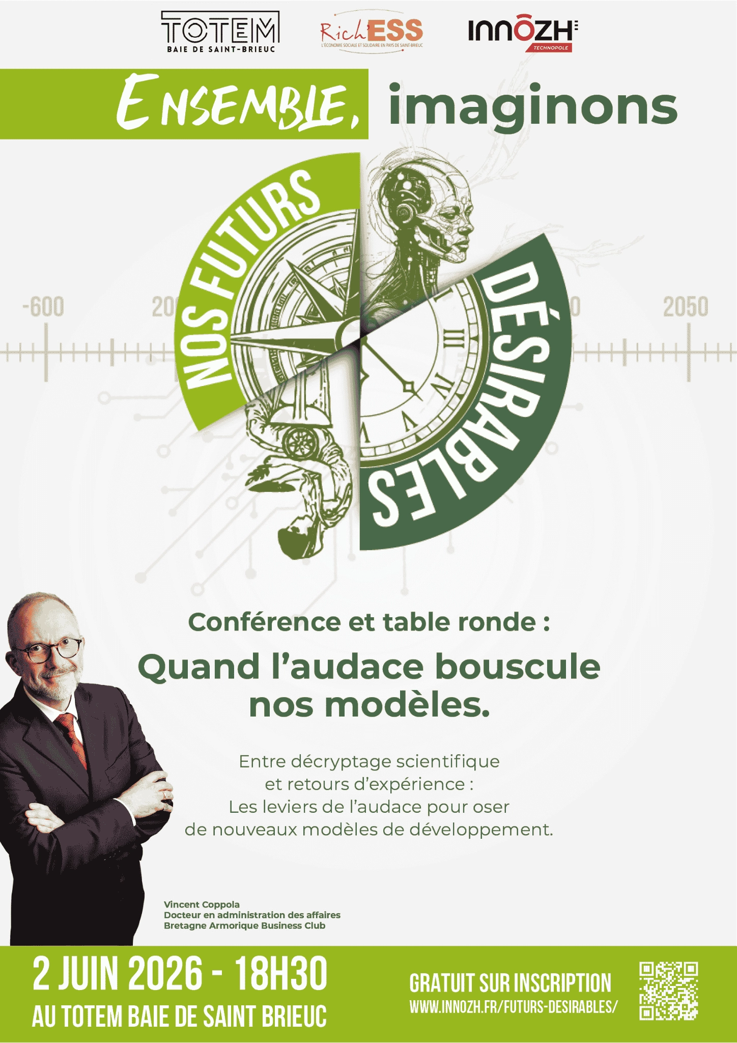 Conférence et table ronde : Quand l’audace bouscule nos modèles.